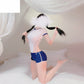 Red Skirt Outfits Hot School Girl Costume Sexy Anime Cosplay Lingerie