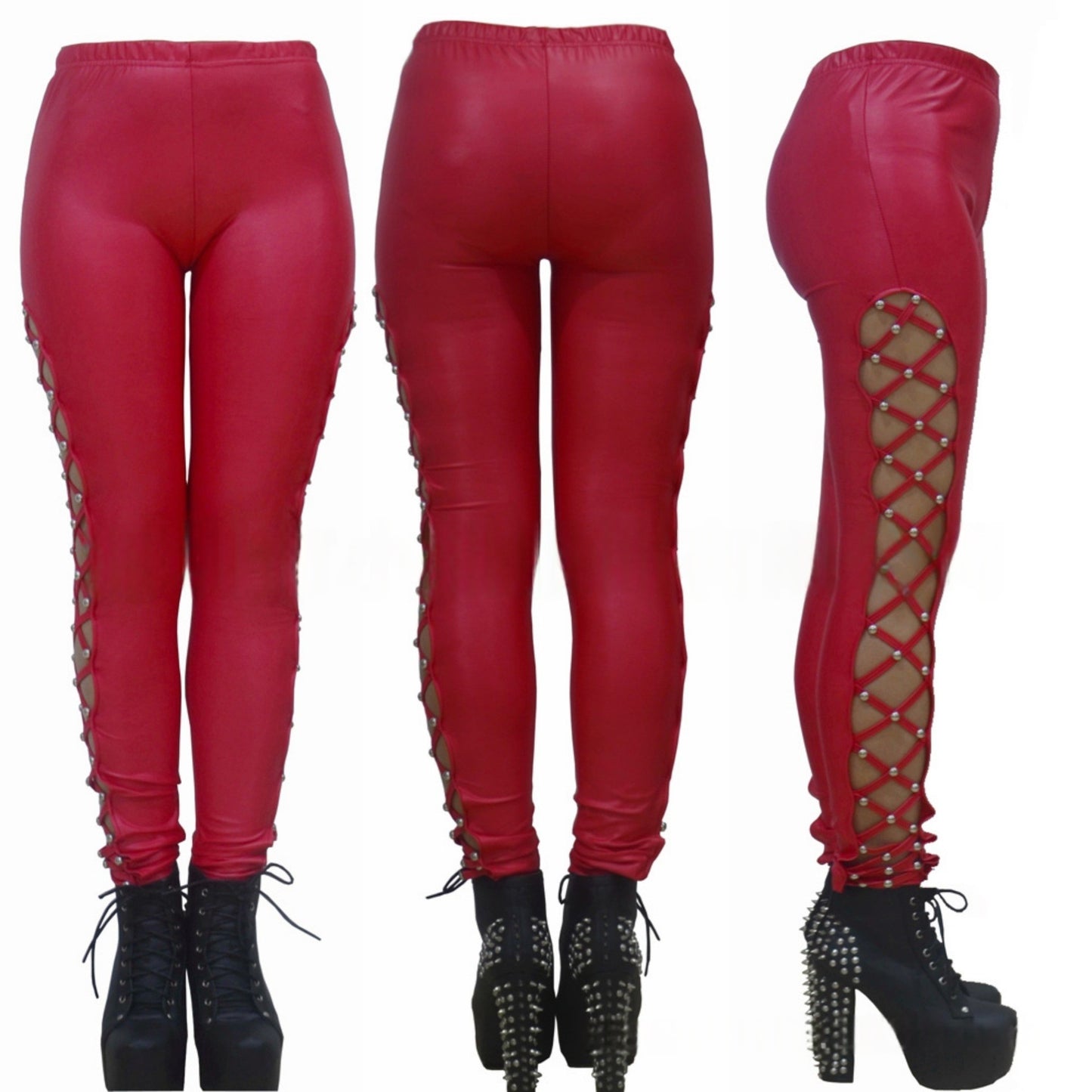 Leather Bdsm Leggings