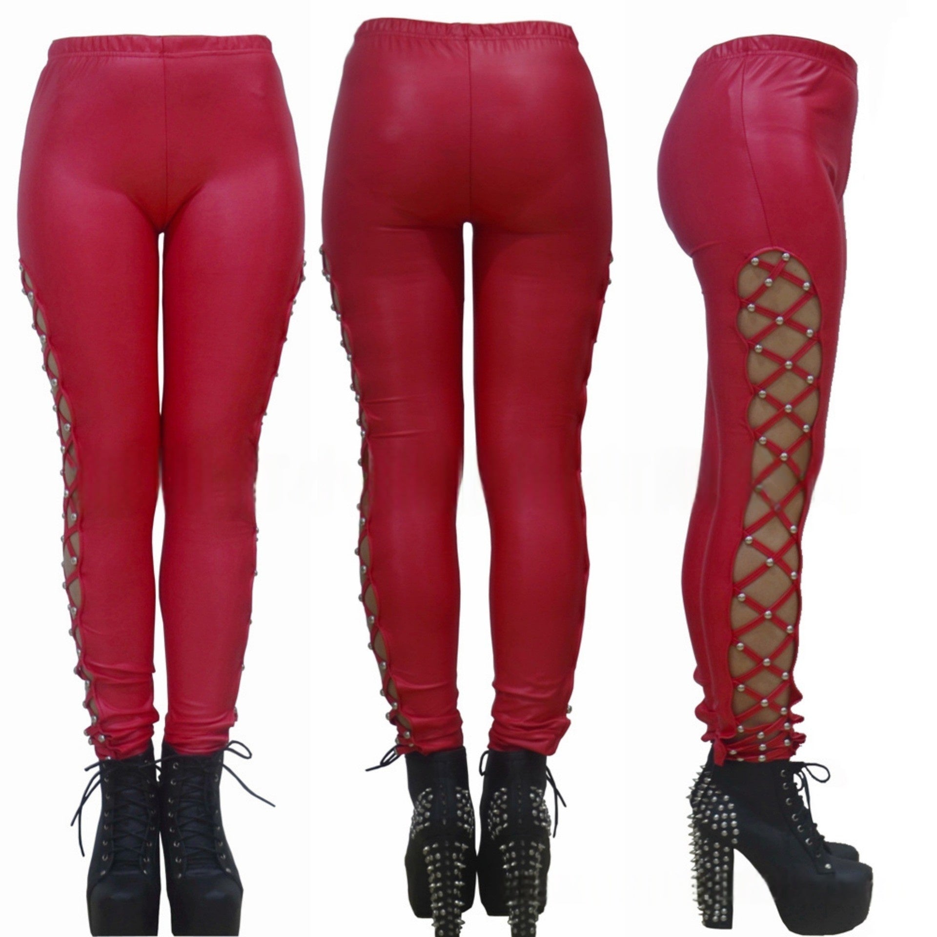 Leather Bdsm Leggings