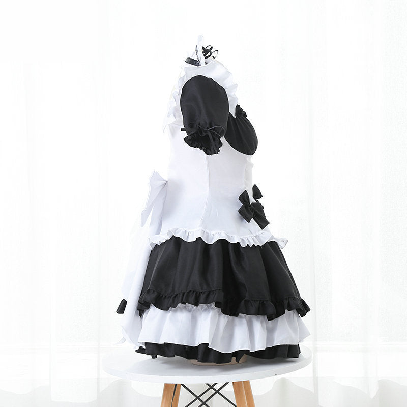 Slutty Sexy See Thru Dress Maid Lingerie Outfit Anime Cosplay Costume