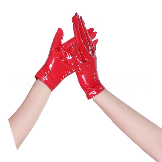 Latex Bdsm Gloves Short