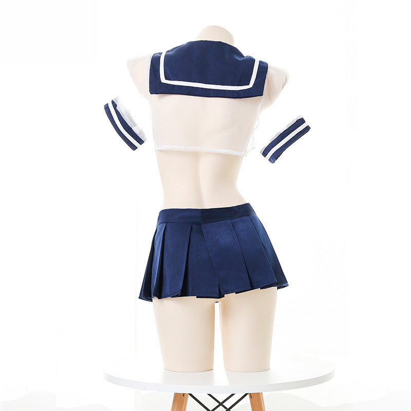 Black Skirt Outfits Sex Sexy Schoolgirl Costumes Cosplay Lingerie