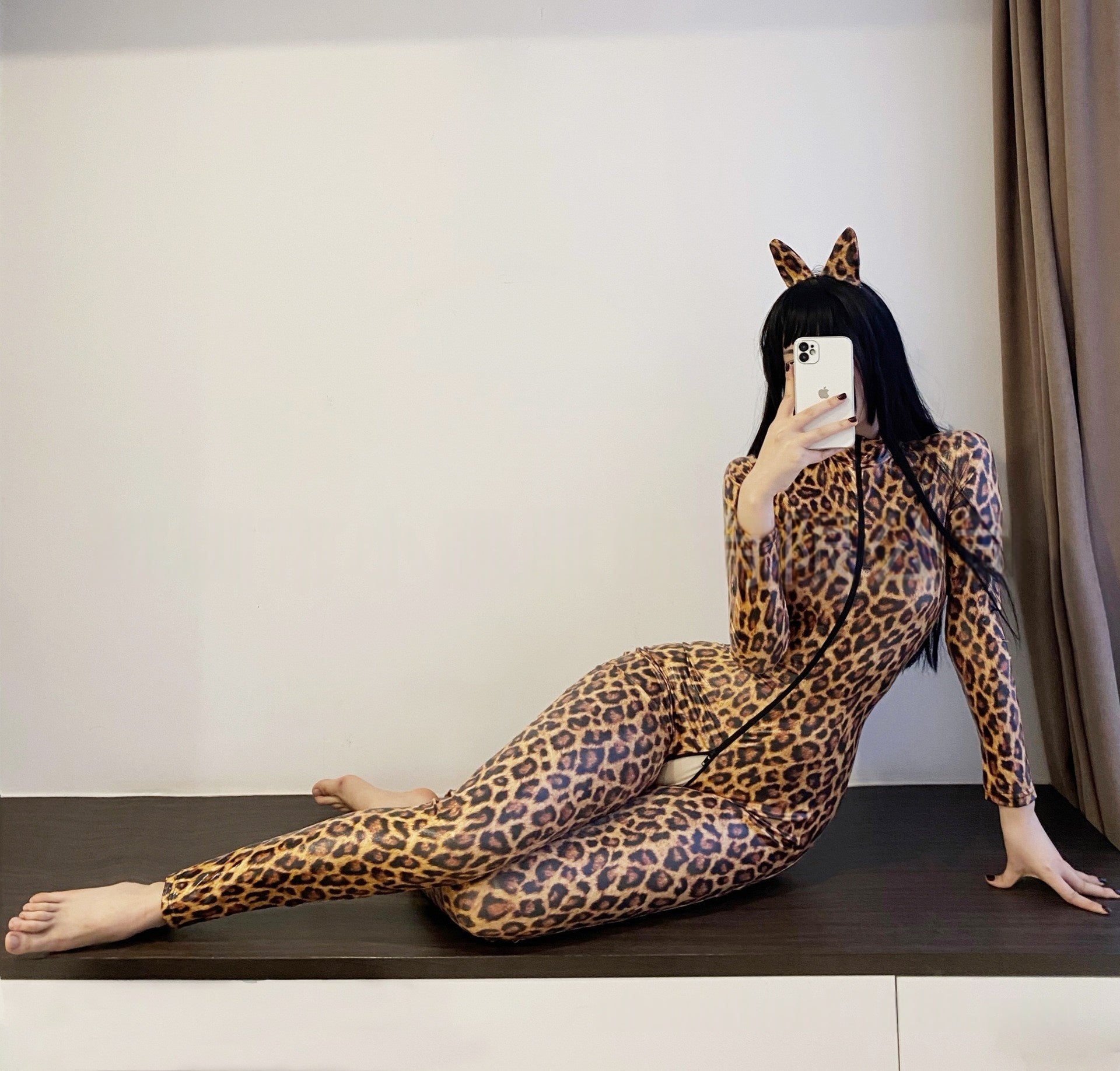 Long Sleeve Cougar Full Bodysuit