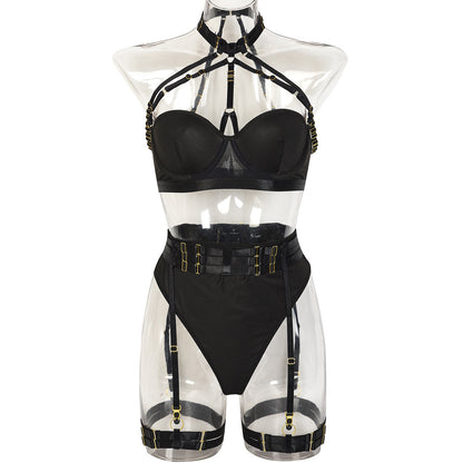 Black See Through Lingerie Set