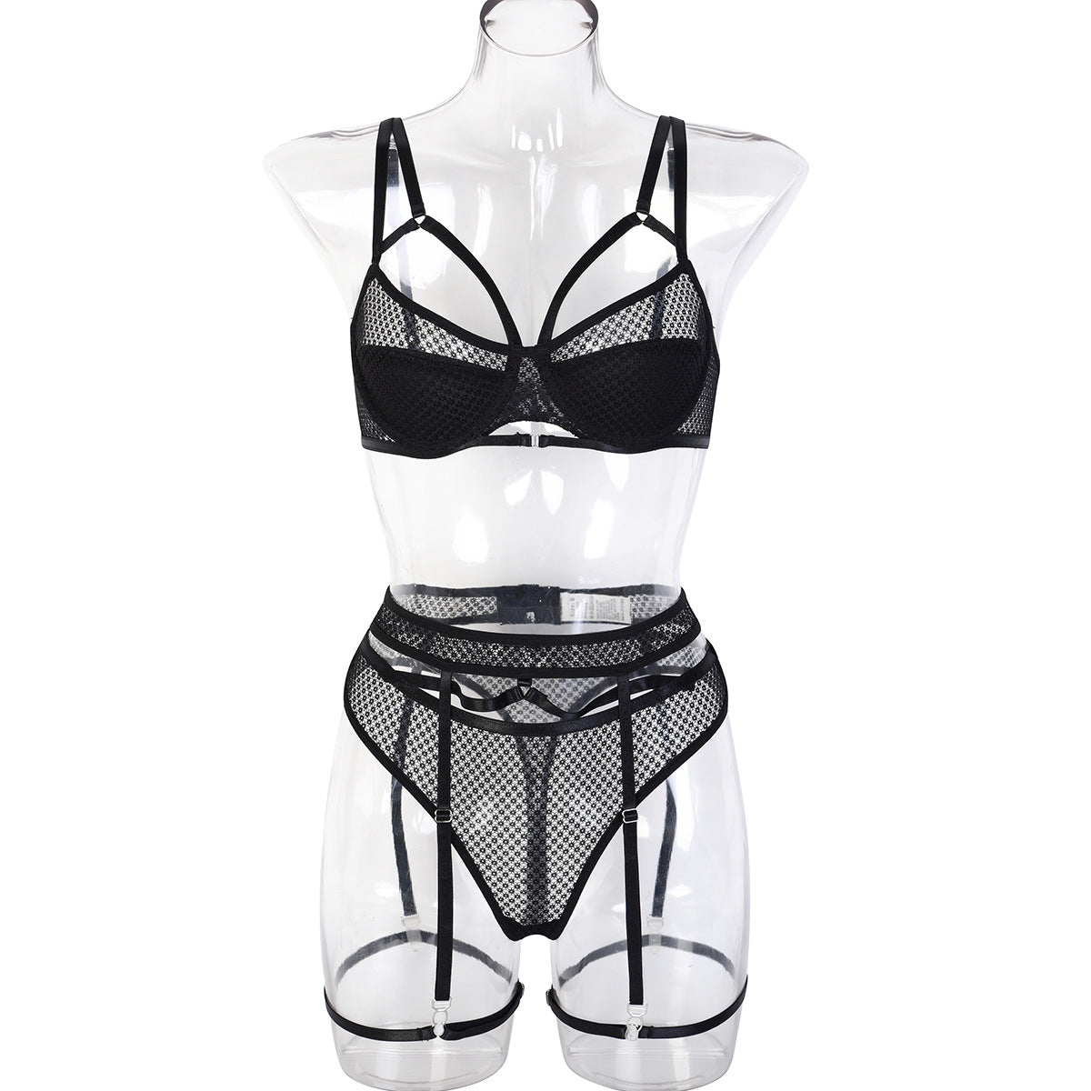 Black Sheer Lingerie Set