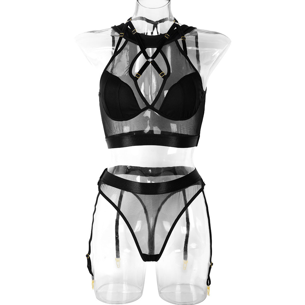 Womens Bdsm Lingerie Set